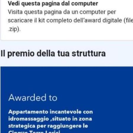 Appartamento Cinque Terre: Idromassaggio e Parcheggio Strategico La Spezia Exterior photo