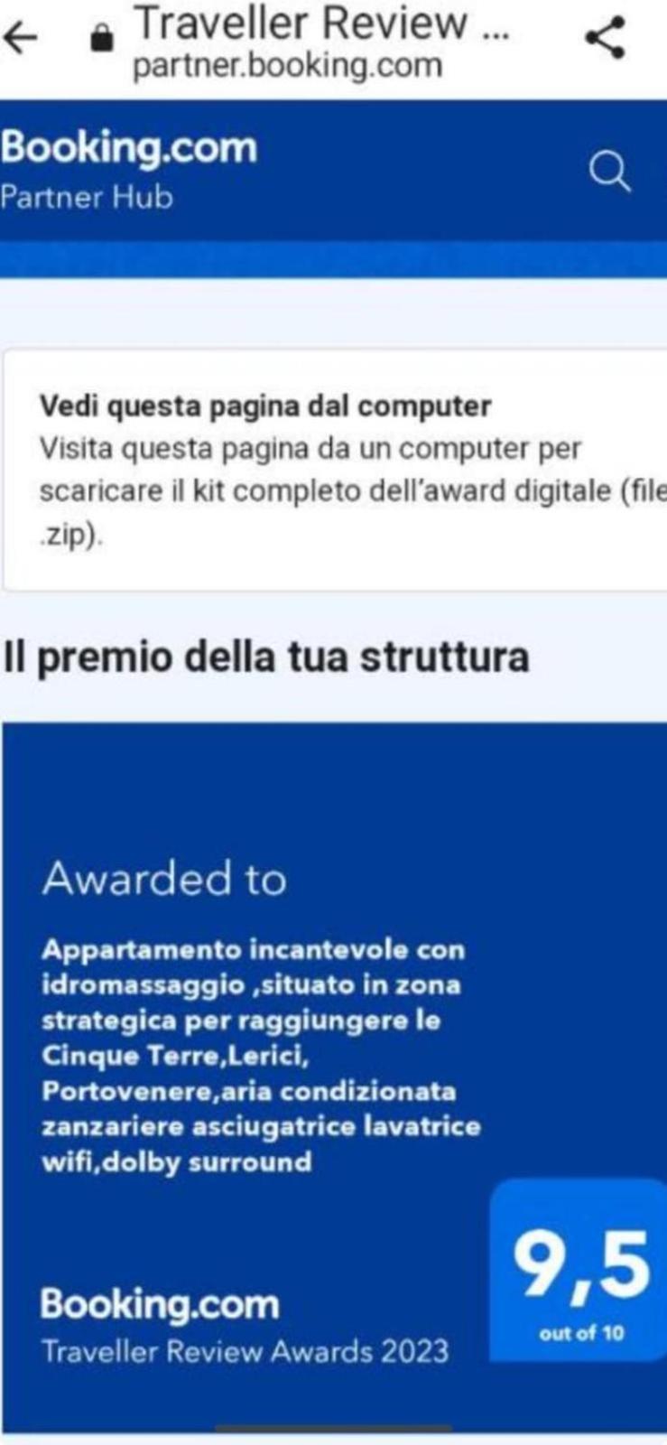 Appartamento Cinque Terre: Idromassaggio e Parcheggio Strategico La Spezia Exterior photo